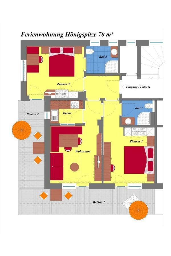 لاغوندو Ferienwohnungen Obermoarhof المظهر الخارجي الصورة
